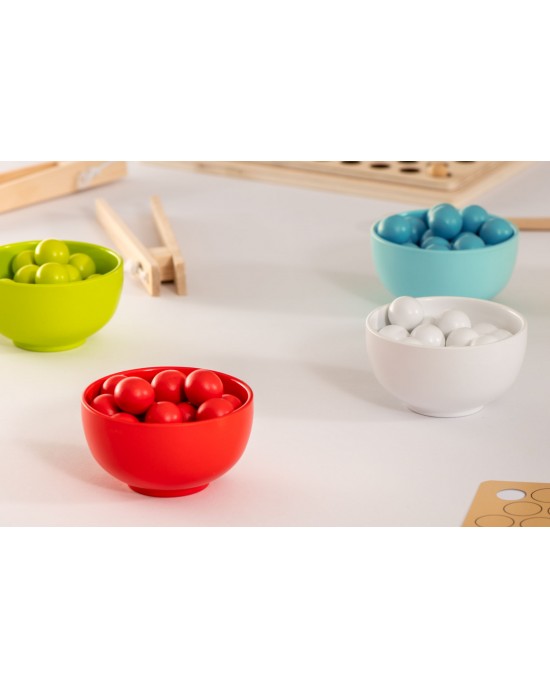 Wooden Fine Motor Pattern Balls